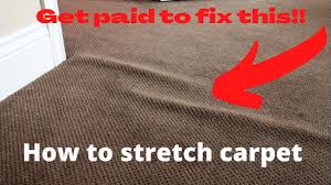 how to stretch carpet never leave