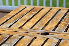 How To Clean Outdoor Wood Furniture