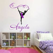 Custom Personalised Name Ballerina Wall