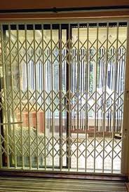 Patio Door Security Lattice Gate