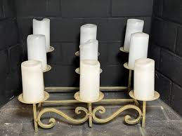 A Great Fireplace Candelabra In