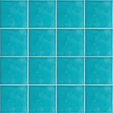 12 5x12 5 cm flat turquoise tile