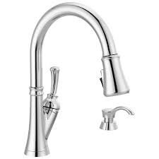 We did not find results for: Delta Savile Chrome 1 Handle Deck Mount Pull Down Handle Kitchen Faucet Deck Plate Included In The Kitchen Faucets Department At Lowes Com