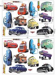 Disney Cars 28pc Kids Wall Decal Art