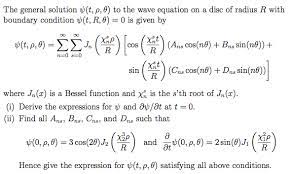 Wave Equation Chegg