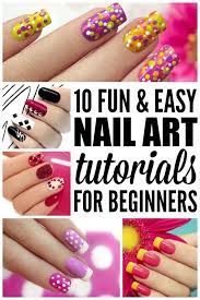 fun easy nail art tutorials for beginners