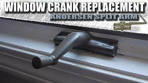Andersen window crank replacement / Window crank repair - YouTube
