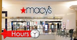 macy s hours today weekday weekend