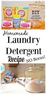 diy homemade laundry detergent recipe