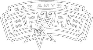 في نهاية 2020 قررنا نبدأ السنه الجديدة بشكل مختلف تفتكرو black & white بيجهزلكم إيه ؟. San Antonio Spurs Logo Coloring Page Free Coloring Pages