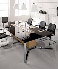 Shop small modern conference tables and small wood conference table solutions with free shipping today. Meet Rectangular Meeting Conference Office Table In Crystal And Wood Shop Online Italy Dream Design