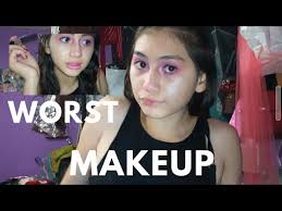worst makeup fails ever beginner