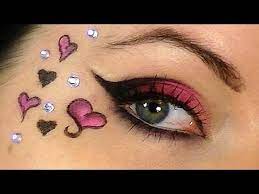valentine s day pink cat eye with