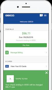 Geicos Mobile App Free Insurance App Geico