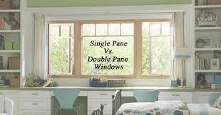 single pane vs double pane windows