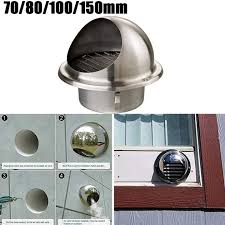 Air Vent Grille Stainless Steel Round