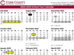 cobb county calendar 2023 2024