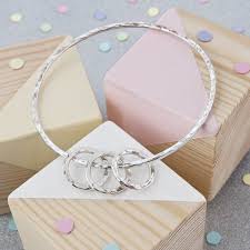 But as he grew out of toy trucks and squirt guns, one question loomed large: 30th Birthday Gift For Her 30th Birthday Ideas 30th Birthday Gift For Daughter Sterling Silver 30th Birthday Bangle With 3 Mini Rings