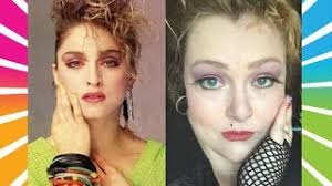 asmr makeup tutorial 80s madonna