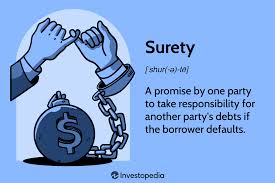 surety definition how it works with