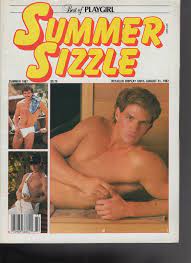 PLAYGIRL SUMMER SIZZLE CLASSIC! BRIAN BUZZINI HAIRY STEVE RALLY BLOND MATT  40 ME | eBay
