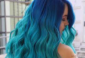 Free of ammonia or peroxide stargazer hair colour allows you to achieve a wide range of vibrant translucent colours. 25 Stunning Blue Ombre Hair Colors Trending Right Now