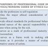 Professional Ethics in Nursing