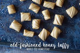 old fashioned honey taffy recipe
