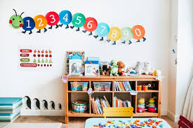 clroom of kindergarten interior design