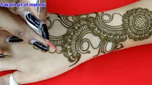 Makeup and body art is one of. Beautiful Stylish Arebic Sheded Engagement Mehndi Design For Back Hand Crazymehndilover Video Dailymotion