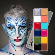 12 color body painting imagic cosmetics
