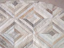 our patchwork cowhide rugs real