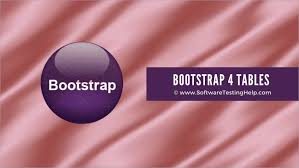 bootstrap 4 table complete tutorial