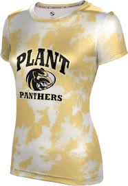 Prosphere Girls Plant Panther Fan Shop Grunge Shirt