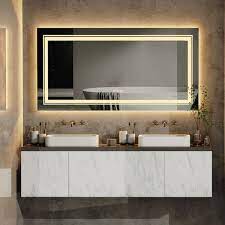 Led Lighted Wall Bathroom Vanity Mirror
