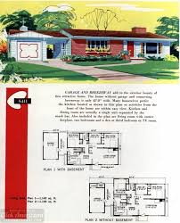130 Vintage 50s House Plans Used To