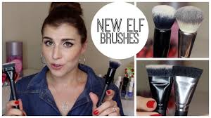 new elf brushes review demo and