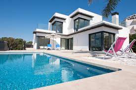 house in l escala with swimming pool