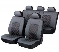 Kia Picanto Seat Covers Black Grey