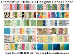 Designer Paper Share 2019 2020 Plus Frenchie Stamps