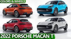 2022 porsche macan t colors wheels