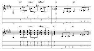 Blues Guitar Lessons 13 Blues Turnarounds In E Music Stuff