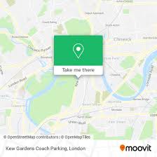 how to get to kew gardens coach parking