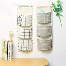 3pcs Hanging Storage Bag With 3 Pockets