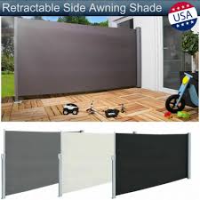 Retractable Side Awning Sunshade Patio