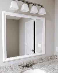 Woodford White Framed Wall Mirror