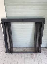 Glass Custom Made Fireplace Doors W