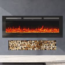 Led Electric Fireplace Wall Mounted