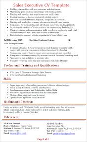 Here are some basic points to know in writing a sales resume: Sales Executive Cv Template Tips And Download Cv Plaza