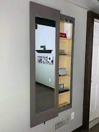 Mirror Safe In Wall Storage